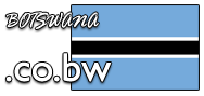 Domain Dienste -> co.bw fr 79,75 € - Laufzeit und Abrechnung  1 Jahr. ( Botswana )